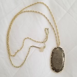 Kendra Scott pyrite donna necklace